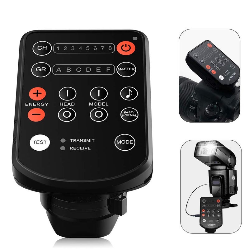 AODELAN Wireless Flash Trigger for Canon, for Sony, for Nikon, for Olympus,for Fujifilm,for Panasonic, for Samsung; Compatible Profoto Air Remote - Image 1